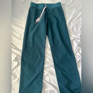 Figs Livingston scrub pants size XS Carribean blue